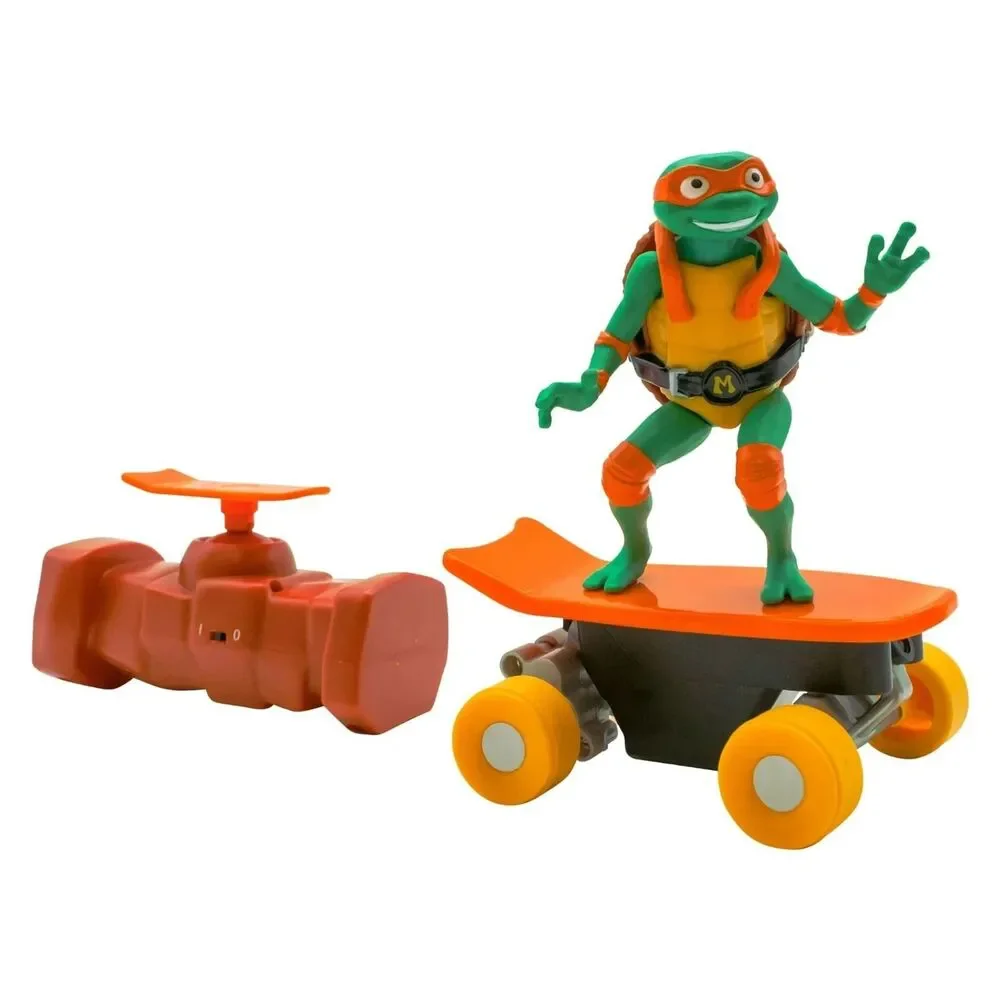Teenage Mutant Ninja Turtle Half Pipe Remote Control Michelangelo, Green/Orange